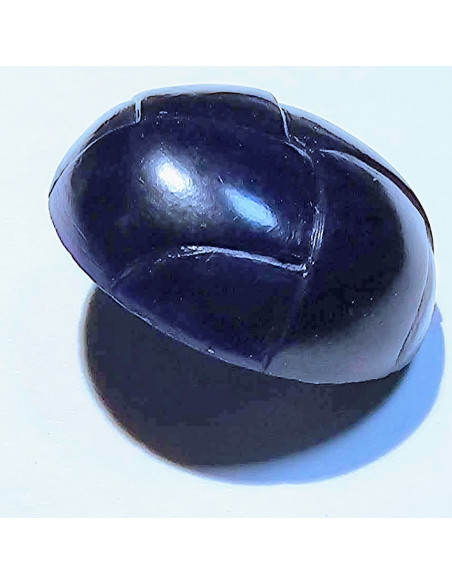 Bouton à pied polyester , 23mm, imitation cuir