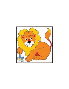 Kit canevas facile - Le lion