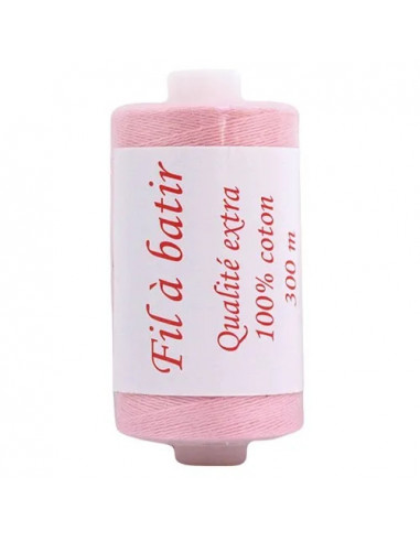 Fil, à bâtir, 100% Coton qualité extra, 300 m, Coloris au choix
