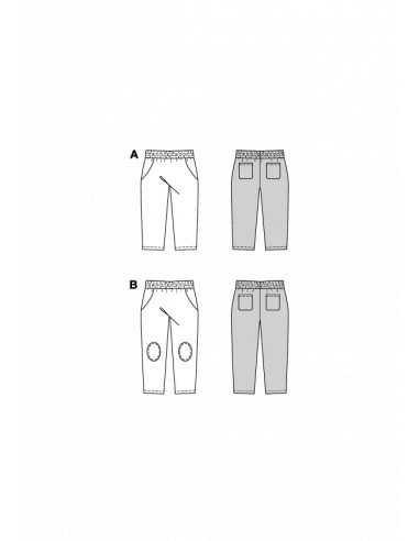 Patron Burda 9208 - Pantalon