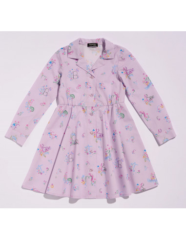 Patron Burda 9206 - Robe