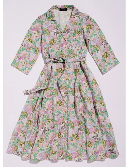 Patron Burda 9206 - Robe