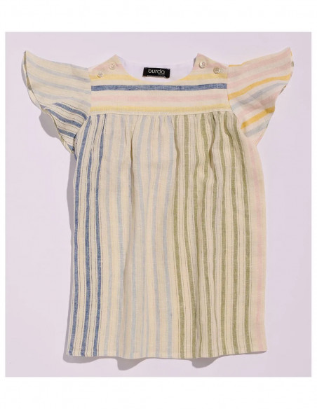 Patron Burda 9201 - Robe