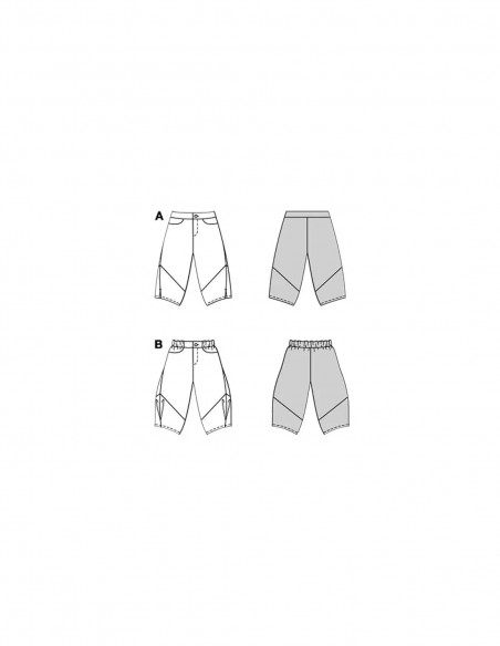 Patron Burda 9199 - Pantalon