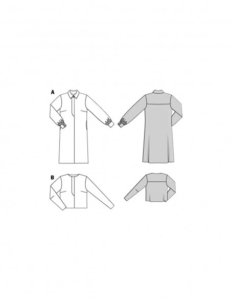 Patron Burda 5678 - Robe et chemisier
