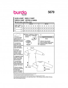 Patron Burda 5679 - Pull 2