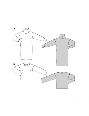 Patron Burda 5679 - Pull