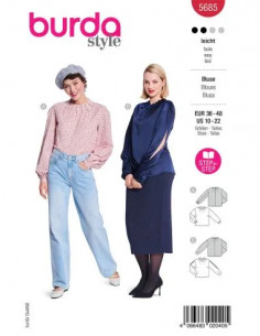 Patron Burda 5685 - Chemisier
