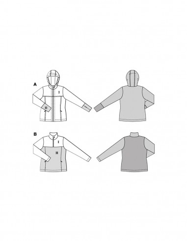 Patron Burda 5691 - T-shirt