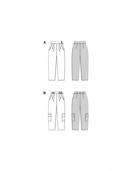 Patron Burda 5699 - Pantalon