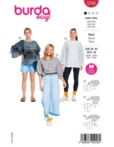 Patron Burda 5709 - Chemisier