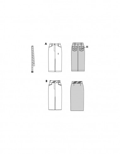 Patron Burda 5715 - Juoe