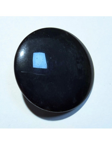 Bouton à pied, 27mm, rond, bleu marine