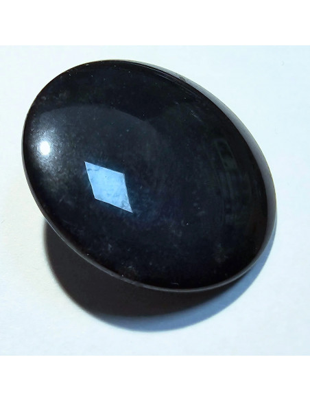 Bouton à pied, 27mm, rond, bleu marine