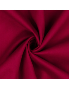 Popeline de coton unie, rose cerise 2