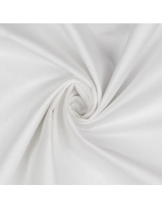 Popeline de coton unie, blanc 2