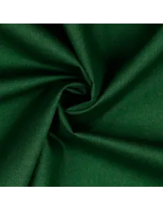 Tissu, Popeline de Coton Unie, Vert Sapin, Laize 150 cm, 100% Coton 125g/m² 2