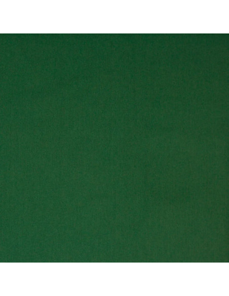 Tissu, Popeline de Coton Unie, Vert Sapin, Laize 150 cm, 100% Coton 125g/m²