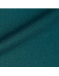 Popeline de coton unie, bleu pétrole foncé 2