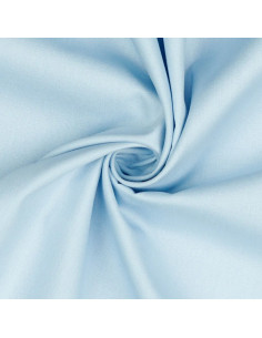 Popeline de coton unie, bleu ciel 2