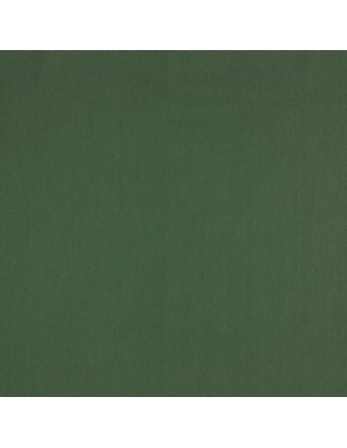 Tissu, Popeline de Coton Unie, Vert Cornichon, Laize 150 cm, 100% Coton 125g/m²