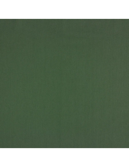 Tissu, Popeline de Coton Unie, Vert Cornichon, Laize 150 cm, 100% Coton 125g/m²
