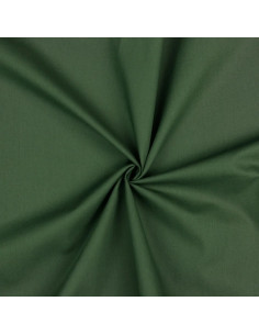Popeline de coton unie, vert cornichon