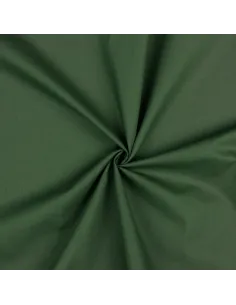 Tissu, Popeline de Coton Unie, Vert Cornichon, Laize 150 cm, 100% Coton 125g/m²