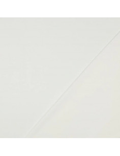 Jersey de coton uni, écru 2