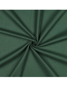 Tissu, Canvas Uni, Vert Sapin, Laize 140 cm, 100% Coton 322g/m²
