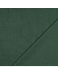Tissu, Canvas Uni, Vert Sapin, Laize 140 cm, 100% Coton 322g/m² 2