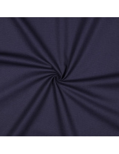 Tissu, Canvas Uni, Bleu Marine, Laize 140 cm, 100% Coton 322g/m²