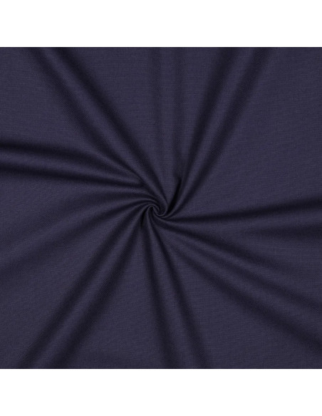 Tissu, Canvas Uni, Bleu Marine, Laize 140 cm, 100% Coton 322g/m²