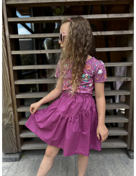 Voile de coton, noir