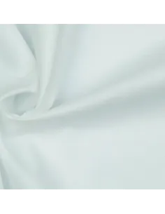Tissu, Voile de Coton Uni, Blanc Pur, Laize 140 cm, 100% Coton 70g/m² 2