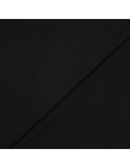 Viscose unie stretch, noir