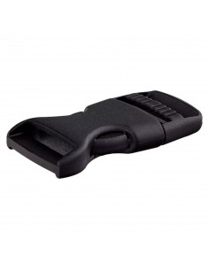 Fermoir bouclip, 25mm, noir 2