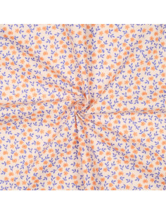 Popeline de coton, petites fleurs 2
