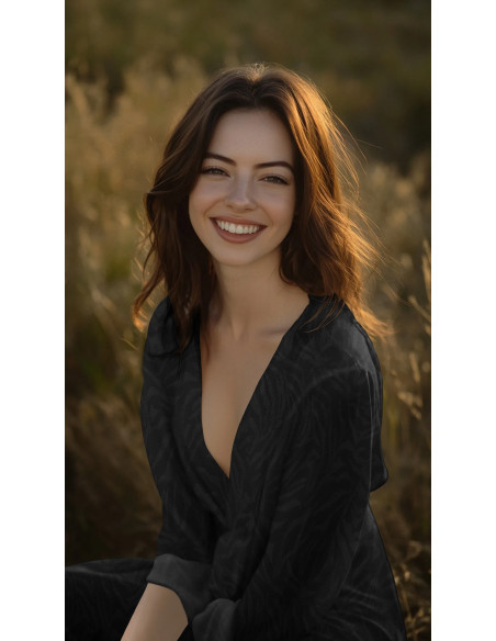 Jacquard, zèbre élégant, noir