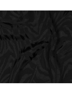 Jacquard, zèbre élégant, noir