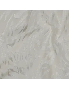 Tissu, Jacquard Zèbre, Crème, Laize 140 cm, 100% Viscose 130g/m²