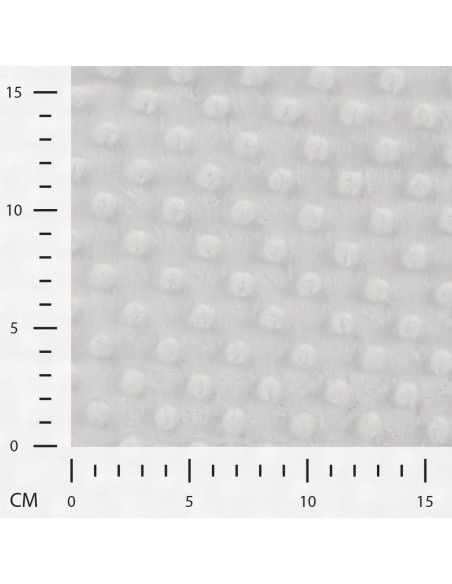 Polaire minky, écru