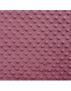 Polaire minky, vieux rose 2