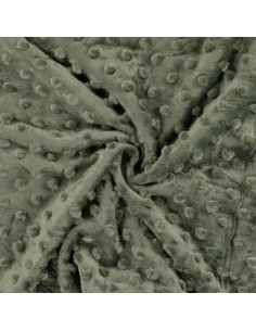 Polaire minky, vert kaki