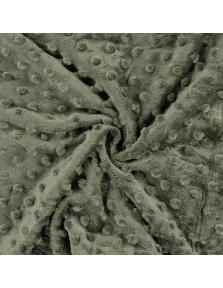 Polaire minky, vert kaki