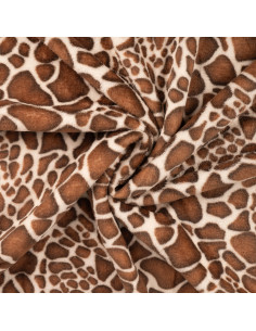 Polaire doudou, girafe 2