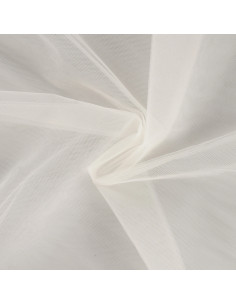 Tulle souple, "voile de mariée",  écru