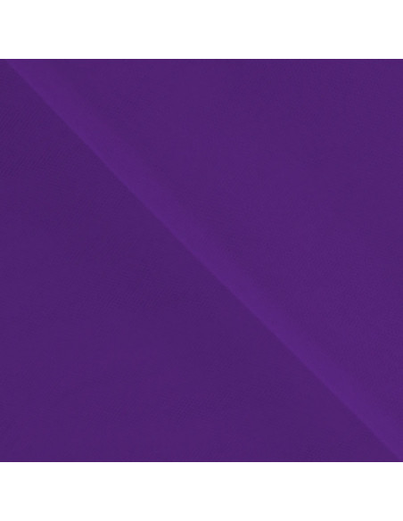 Tissu, Tulle Rigide Uni, Violet Profond, Laize 145 cm, Polyamide 18g/m²