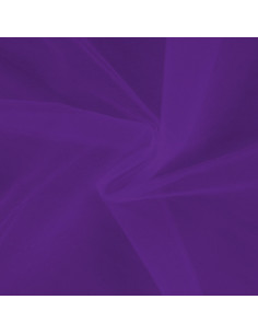 Tulle rigide, violet