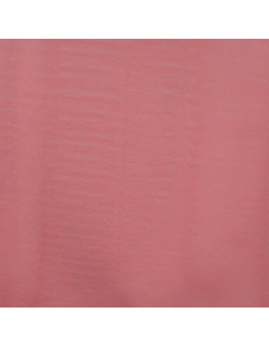 Tissu, Tulle Rigide Uni, Rouge Classique, Laize 145 cm, Polyamide 18g/m²